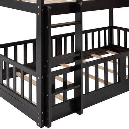 Bunk Bed With Convertible Ladder And Slide - The Sleep Loft - Online Mattress Showroom NYC