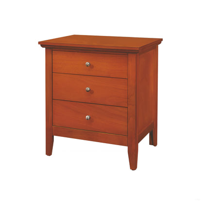 3 Drawer Nightstand & Dove Tailed Drawers - The Sleep Loft - Online Mattress Showroom NYC
