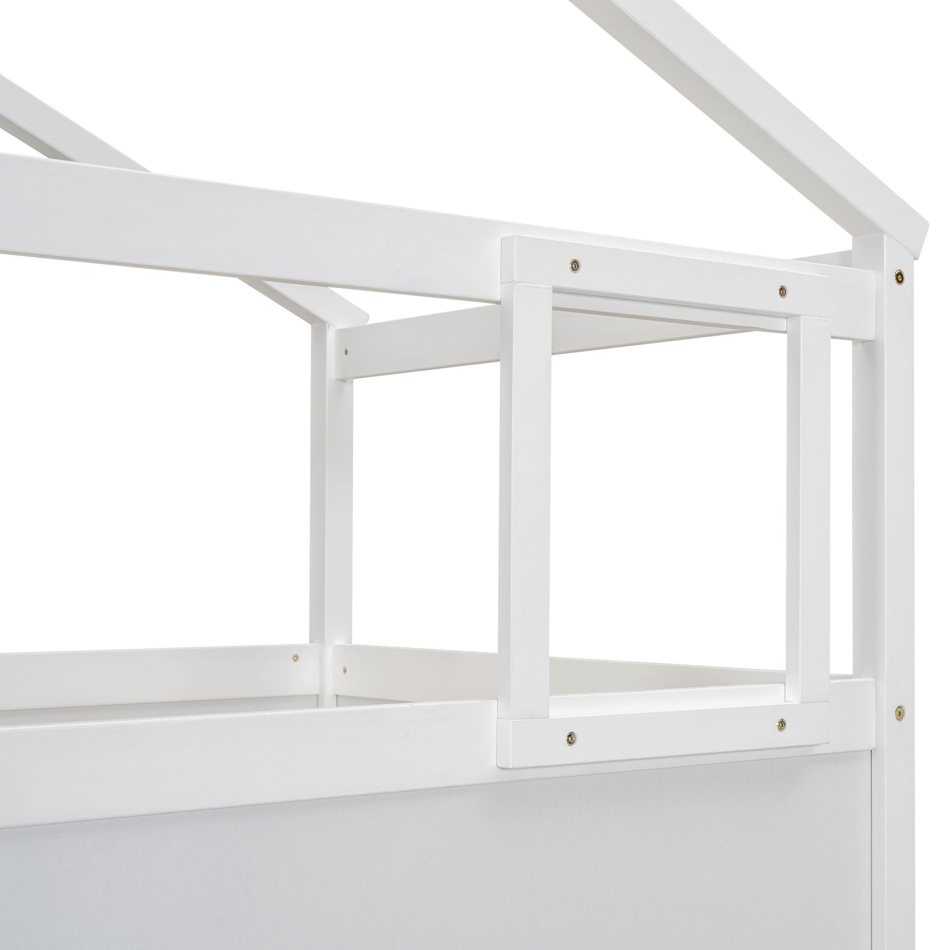 House Style Bunk Bed With Storage Staircase And board - The Sleep Loft - Online Mattress Showroom NYC