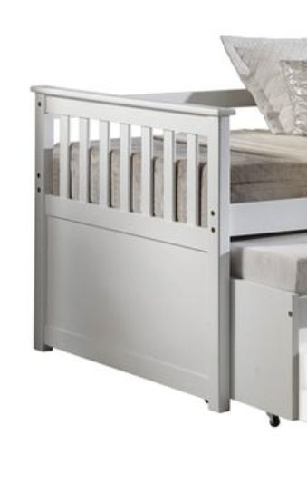 Cominia - Twin Daybed (Trundle Not Included, Bed Only, No Storage) - White - The Sleep Loft - Online Mattress Showroom NYC