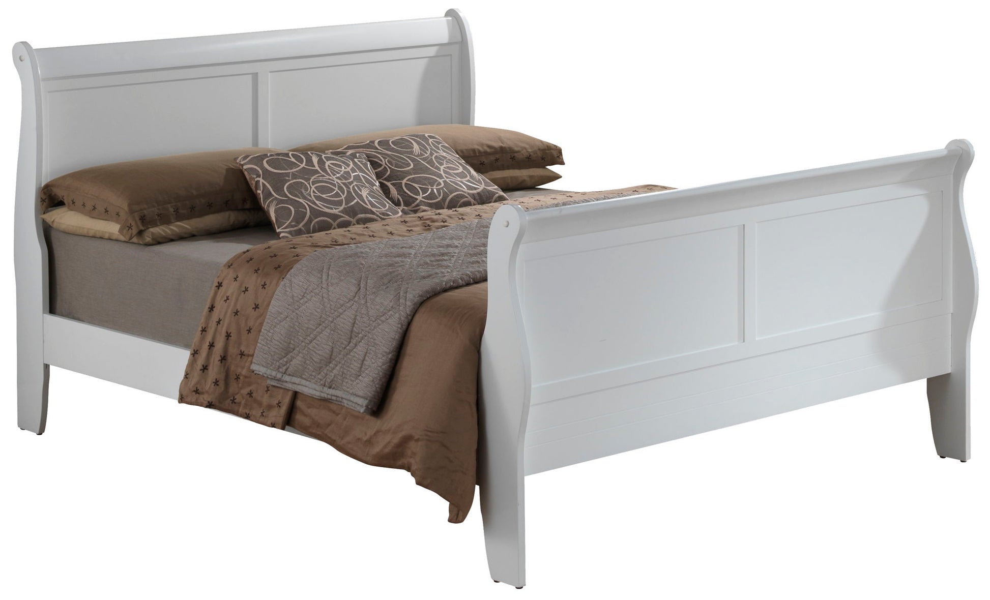 Panel Sleigh Bed - The Sleep Loft - Online Mattress Showroom NYC