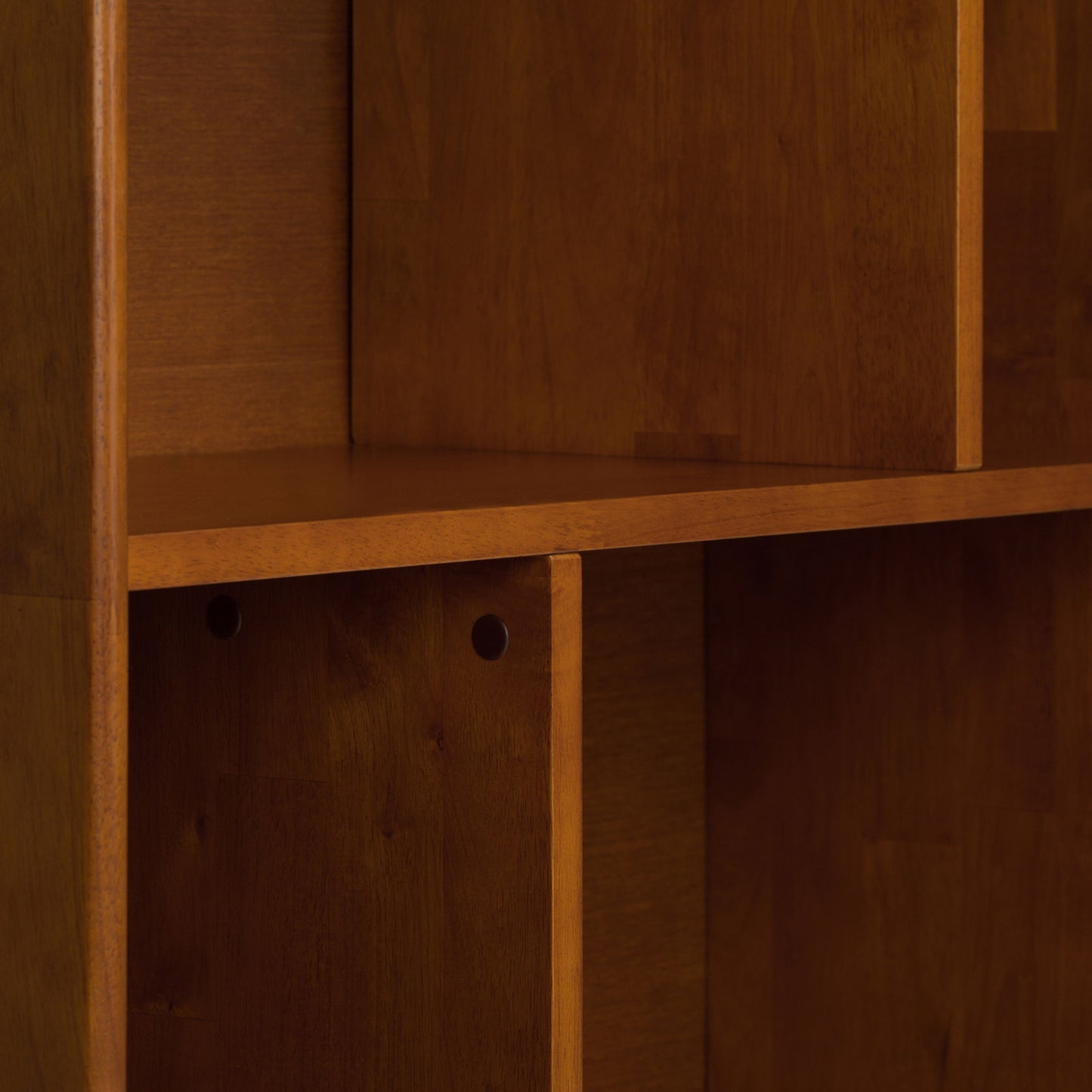 Draper - Mid Century Wide Bookcase And Storage Unit - The Sleep Loft - Online Mattress Showroom NYC