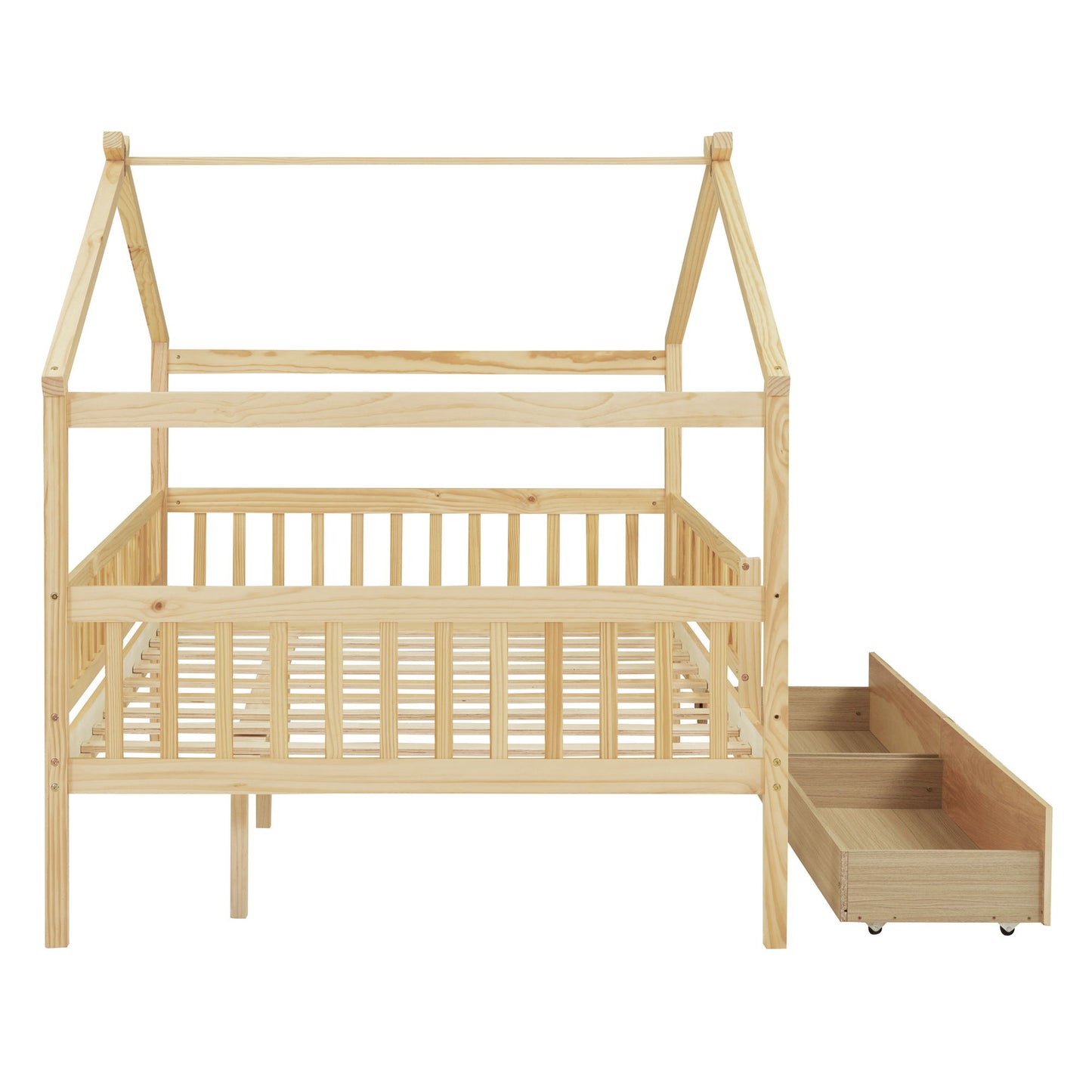 House Bed With 2 Drawers - The Sleep Loft - Online Mattress Showroom NYC
