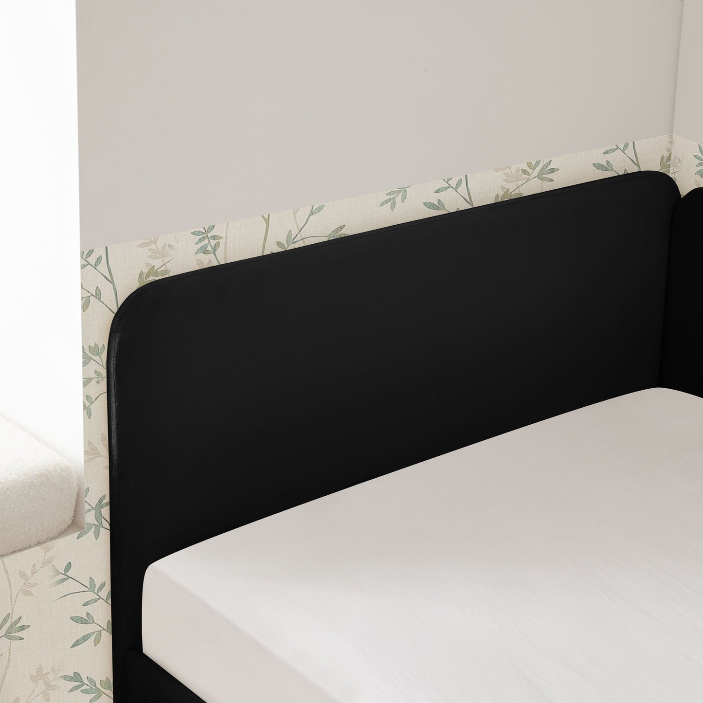 Upholstered Platform Bed Frame With 2 Storage Drawers And Adjustable Sofa Bed - The Sleep Loft - Online Mattress Showroom NYC