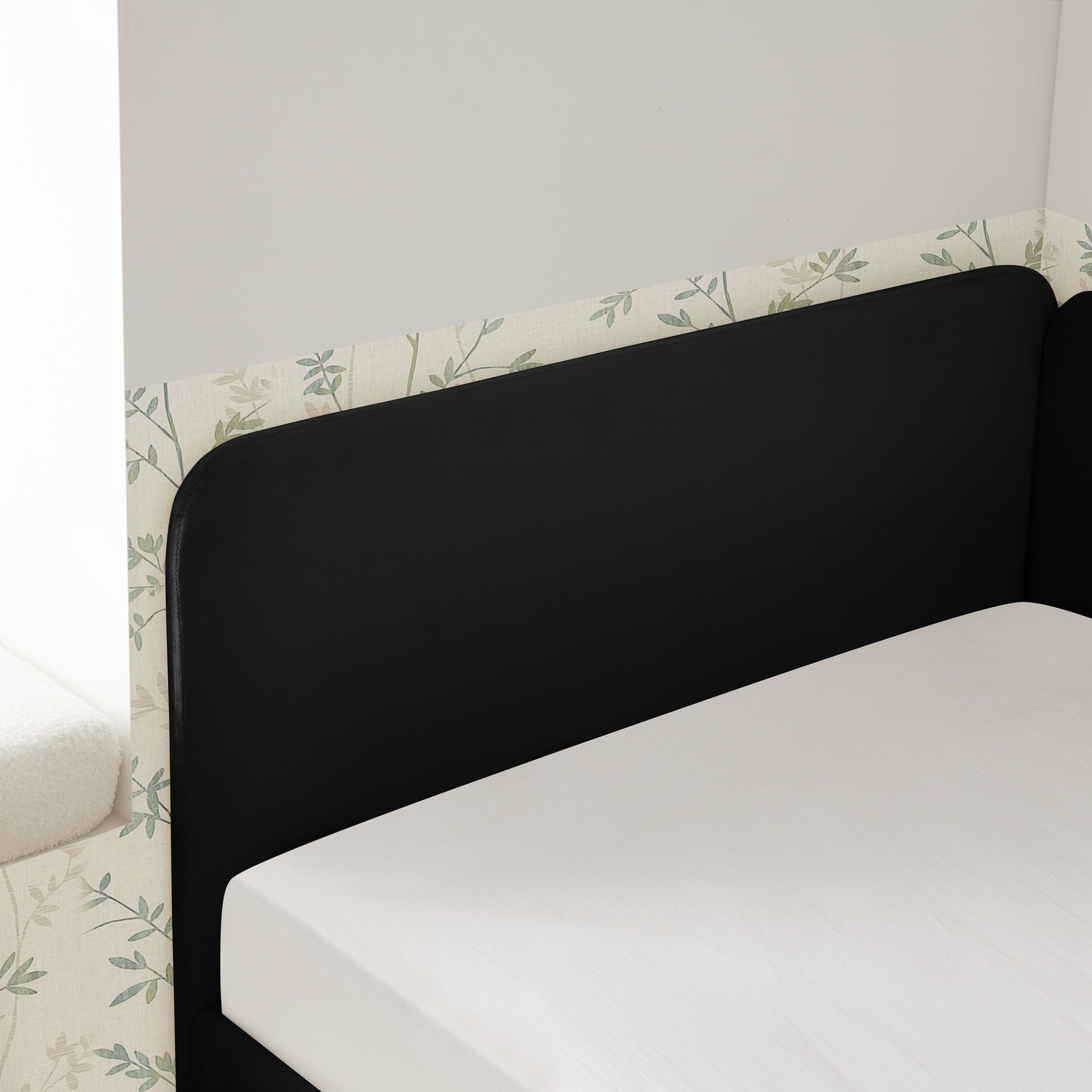 Upholstered Platform Bed Frame With 2 Storage Drawers And Adjustable Sofa Bed - The Sleep Loft - Online Mattress Showroom NYC