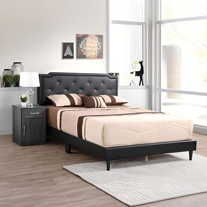 Button Tufted Bed Charming For Cozy Spaces - The Sleep Loft - Online Mattress Showroom NYC