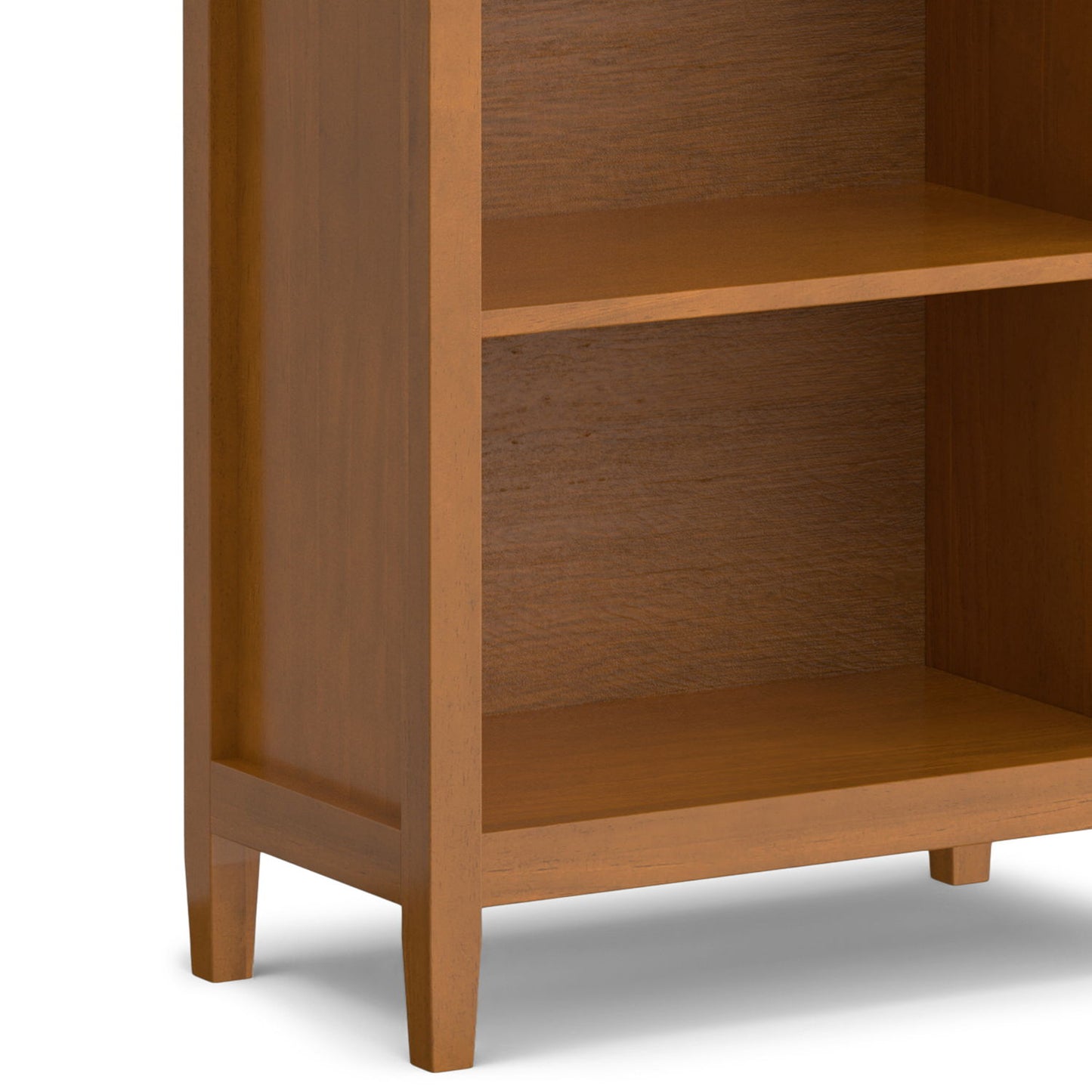 Warm Shaker - 5 Shelf Bookcase - The Sleep Loft - Online Mattress Showroom NYC