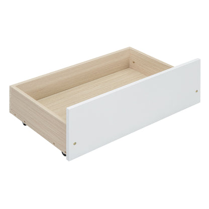 Platform Bed With Multi Functional Storage Space, Nightstand, 2 Drawers, USB Ports And Desk - The Sleep Loft - Online Mattress Showroom NYC