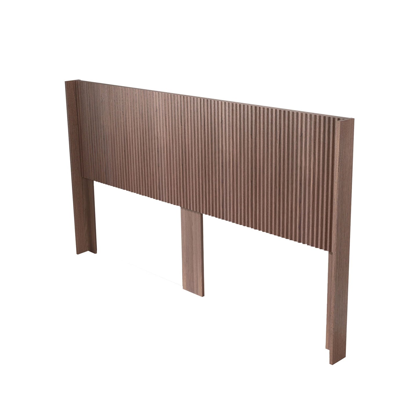 Modern Wide Wall Mounted Fluted Panel Headboard - The Sleep Loft - Online Mattress Showroom NYC