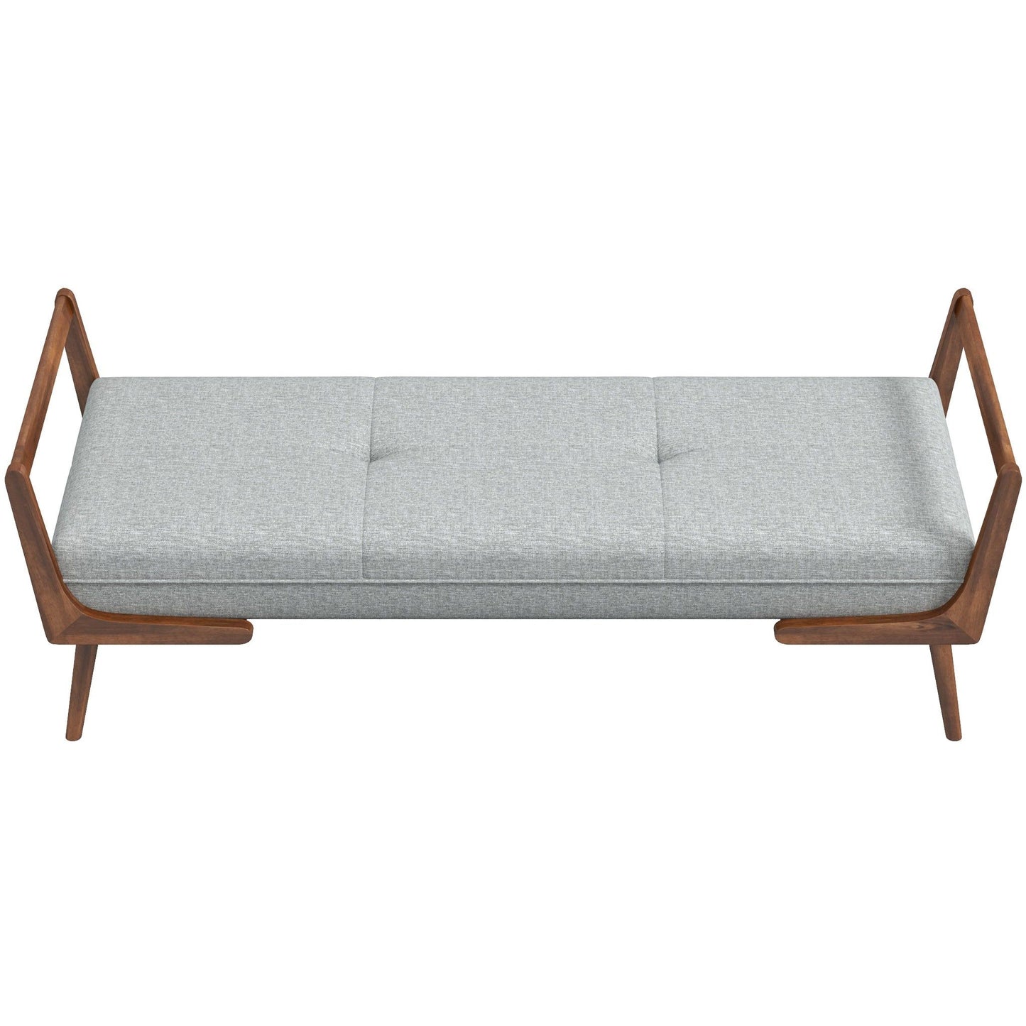 Cora - Bench - Gray - The Sleep Loft - Online Mattress Showroom NYC