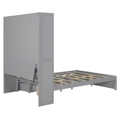 Platform Bed With USB, Storage Headboard & Drawers - The Sleep Loft - Online Mattress Showroom NYC