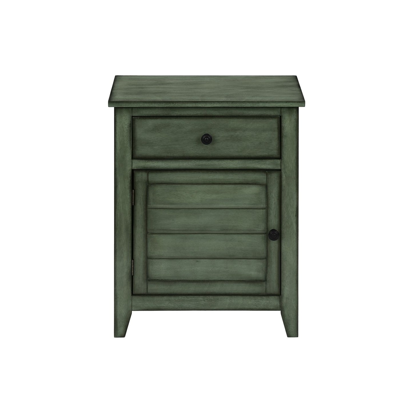 Accent Nightstand, Storage Drawer, Transitional - The Sleep Loft - Online Mattress Showroom NYC