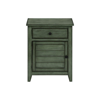 Accent Nightstand, Storage Drawer, Transitional - The Sleep Loft - Online Mattress Showroom NYC