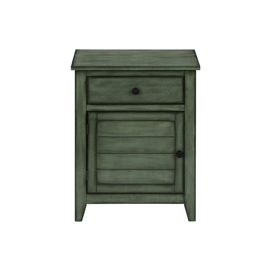 Accent Nightstand, Storage Drawer, Transitional - The Sleep Loft - Online Mattress Showroom NYC