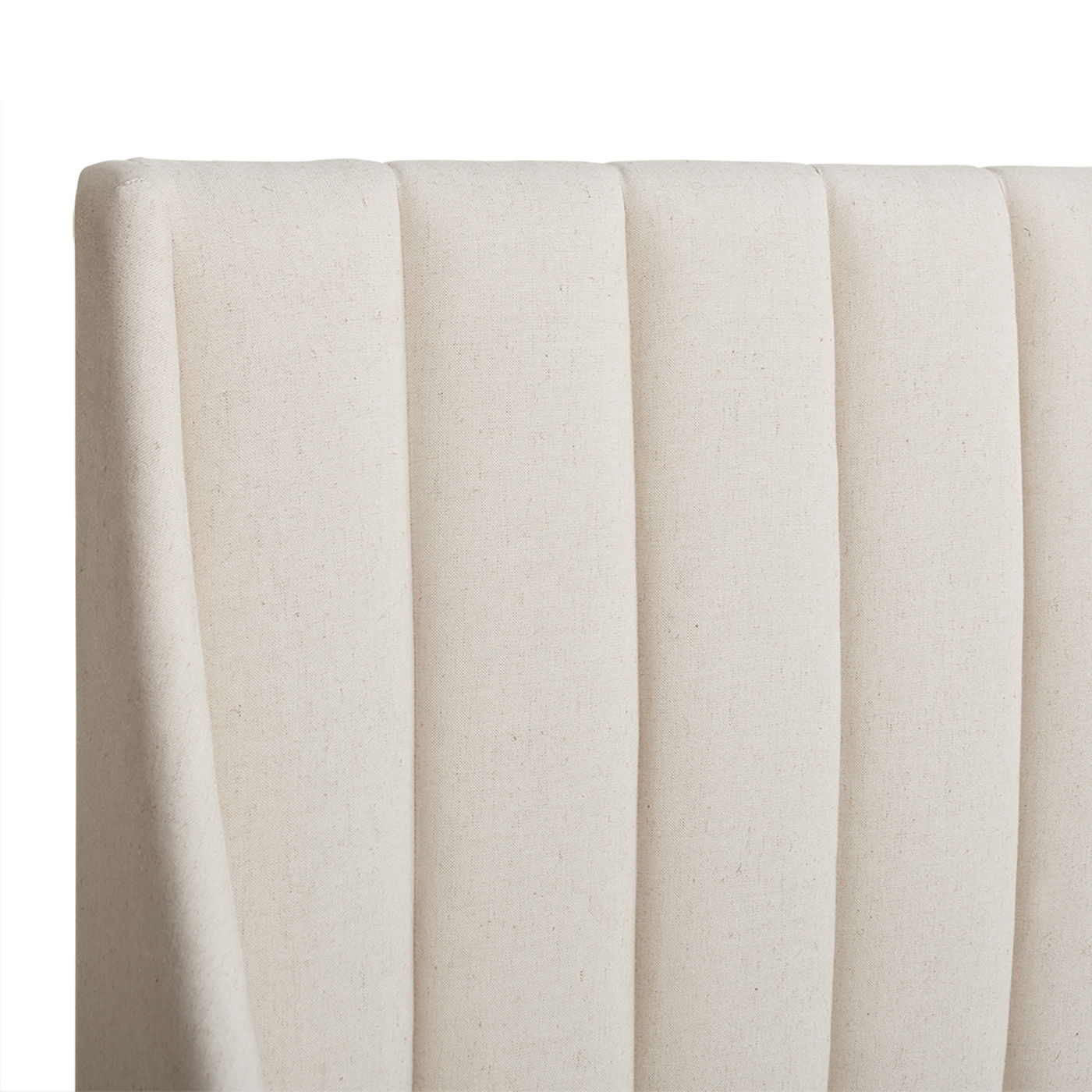 Aspen - King Vertical Tufted Headboard Platform Bed Set - Light Beige - The Sleep Loft - Online Mattress Showroom NYC