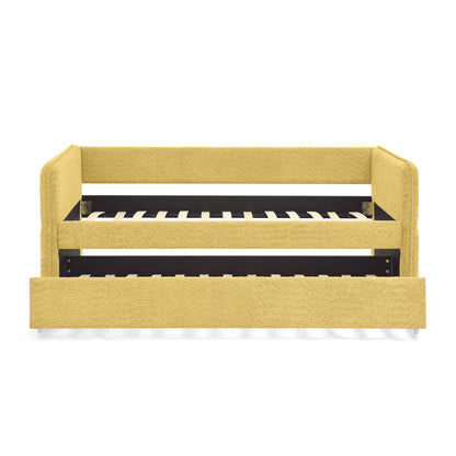 Upholstered Daybed With Pop Up Trundle - The Sleep Loft - Online Mattress Showroom NYC