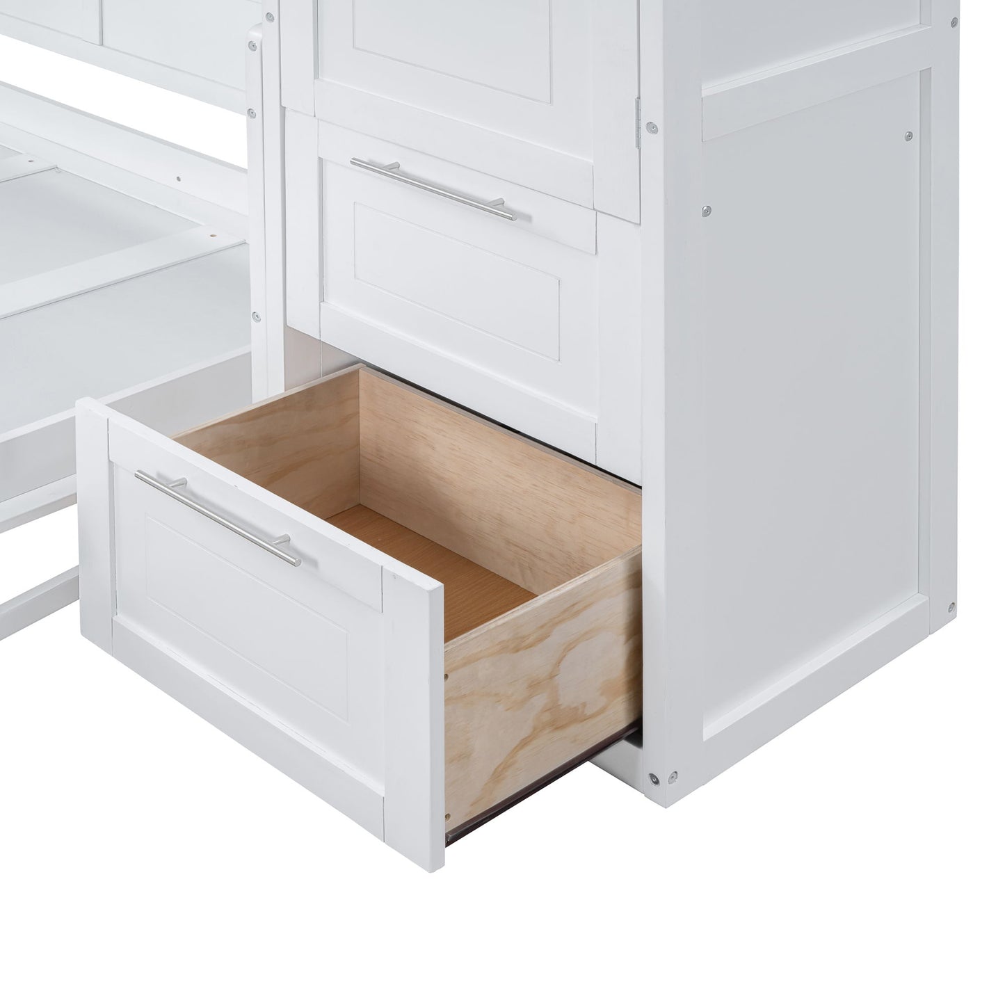 Space Saving Murphy Wall Bed With Closet And Drawers - The Sleep Loft - Online Mattress Showroom NYC