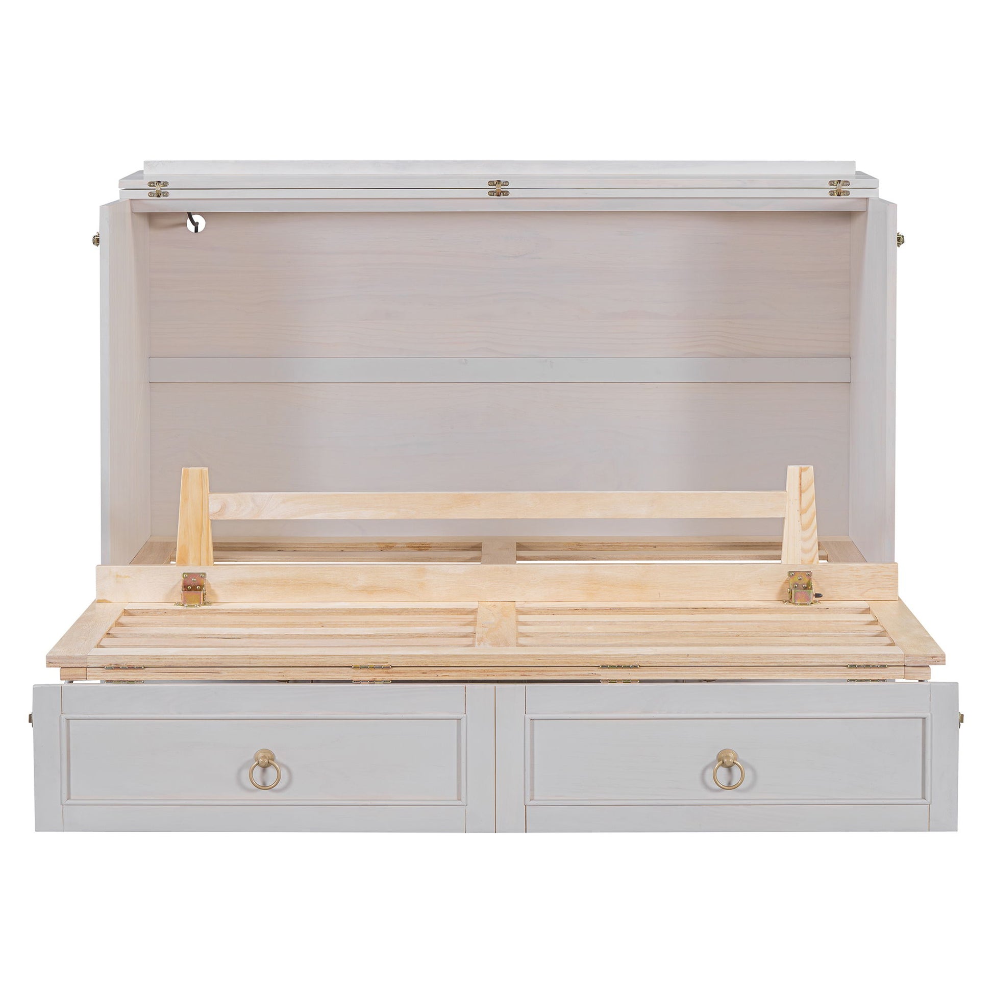 Murphy Bed With Large Drawers And Stylish Design - The Sleep Loft - Online Mattress Showroom NYC