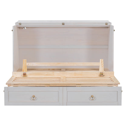 Murphy Bed With Large Drawers And Stylish Design - The Sleep Loft - Online Mattress Showroom NYC