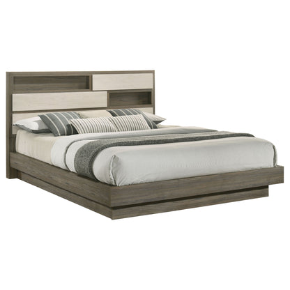 Edmondson - Bookcase Headboard Bed - The Sleep Loft - Online Mattress Showroom NYC