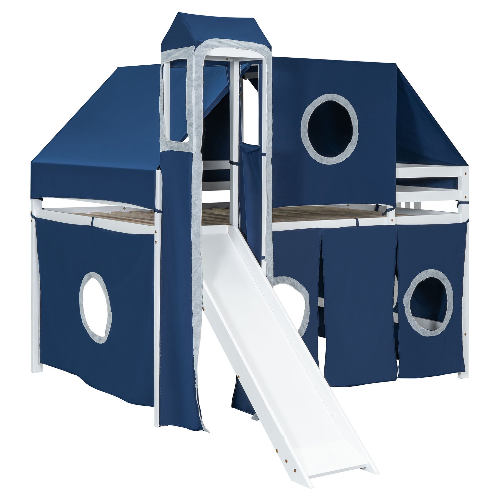 Loft Bed With Tent And Tower - The Sleep Loft - Online Mattress Showroom NYC