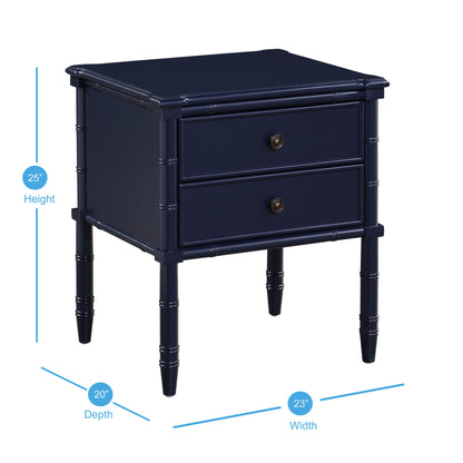 Emmett - 2 Drawer Nightstand - The Sleep Loft - Online Mattress Showroom NYC