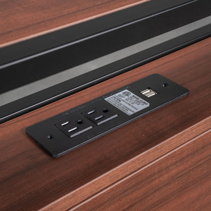 Platform Bed Frame With Trundle, USB Ports And Slat Support, No Box Spring Needed - The Sleep Loft - Online Mattress Showroom NYC