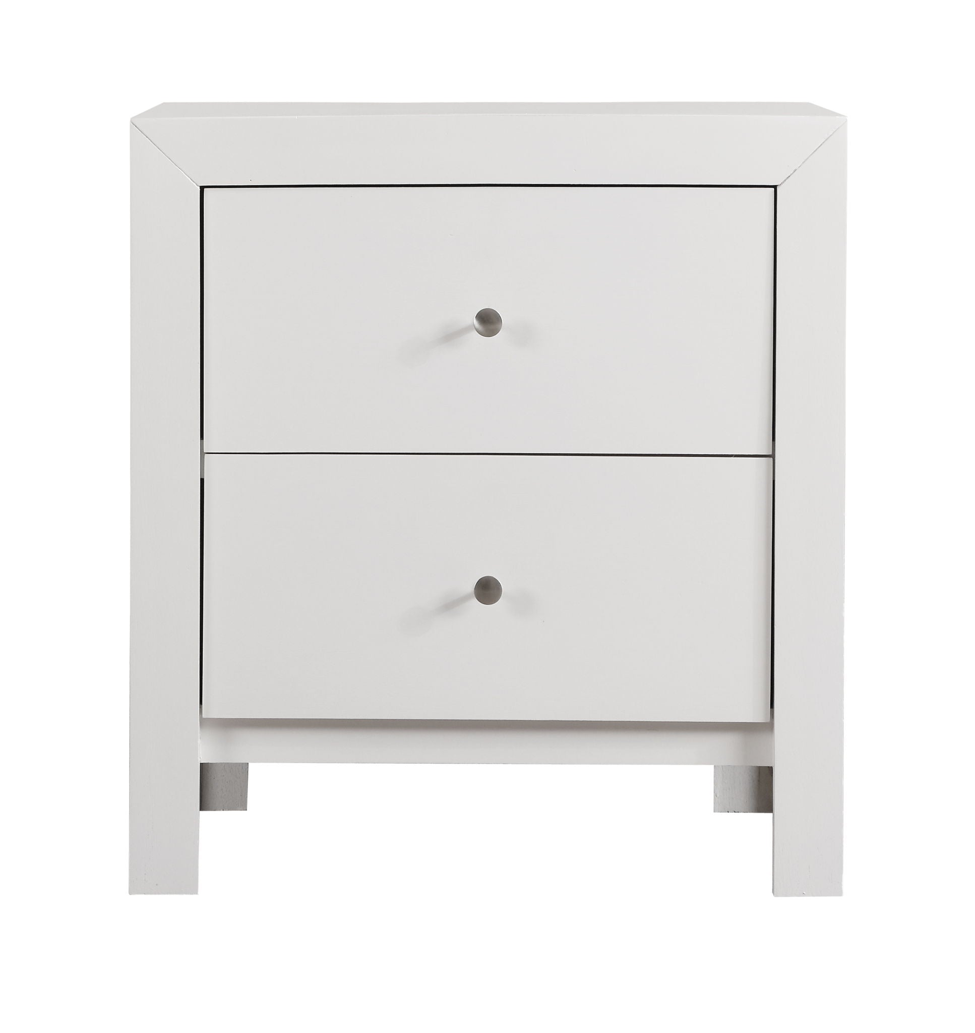 Charming Nightstand With Drawers - The Sleep Loft - Online Mattress Showroom NYC
