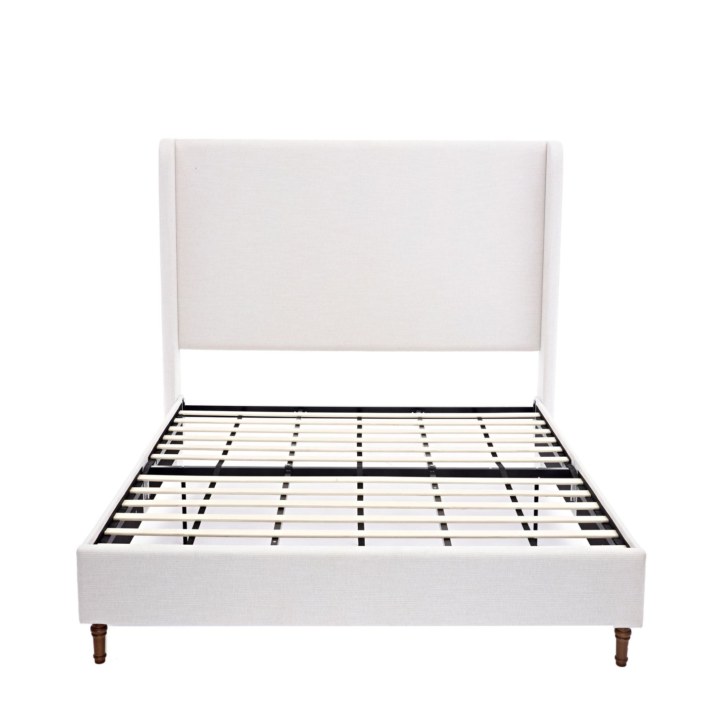Harper - Tall Headboard Upholstered Bed / High Headboard / Elegant Simplicity / No Box Spring Needed - The Sleep Loft - Online Mattress Showroom NYC