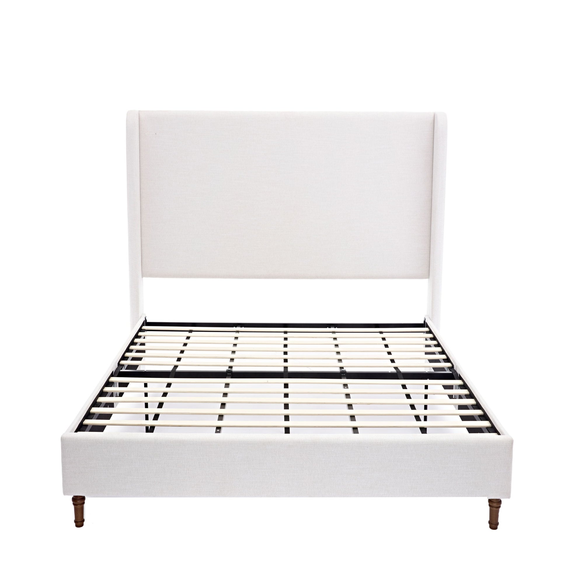 Harper - Tall Headboard Upholstered Bed / High Headboard / Elegant Simplicity / No Box Spring Needed - The Sleep Loft - Online Mattress Showroom NYC