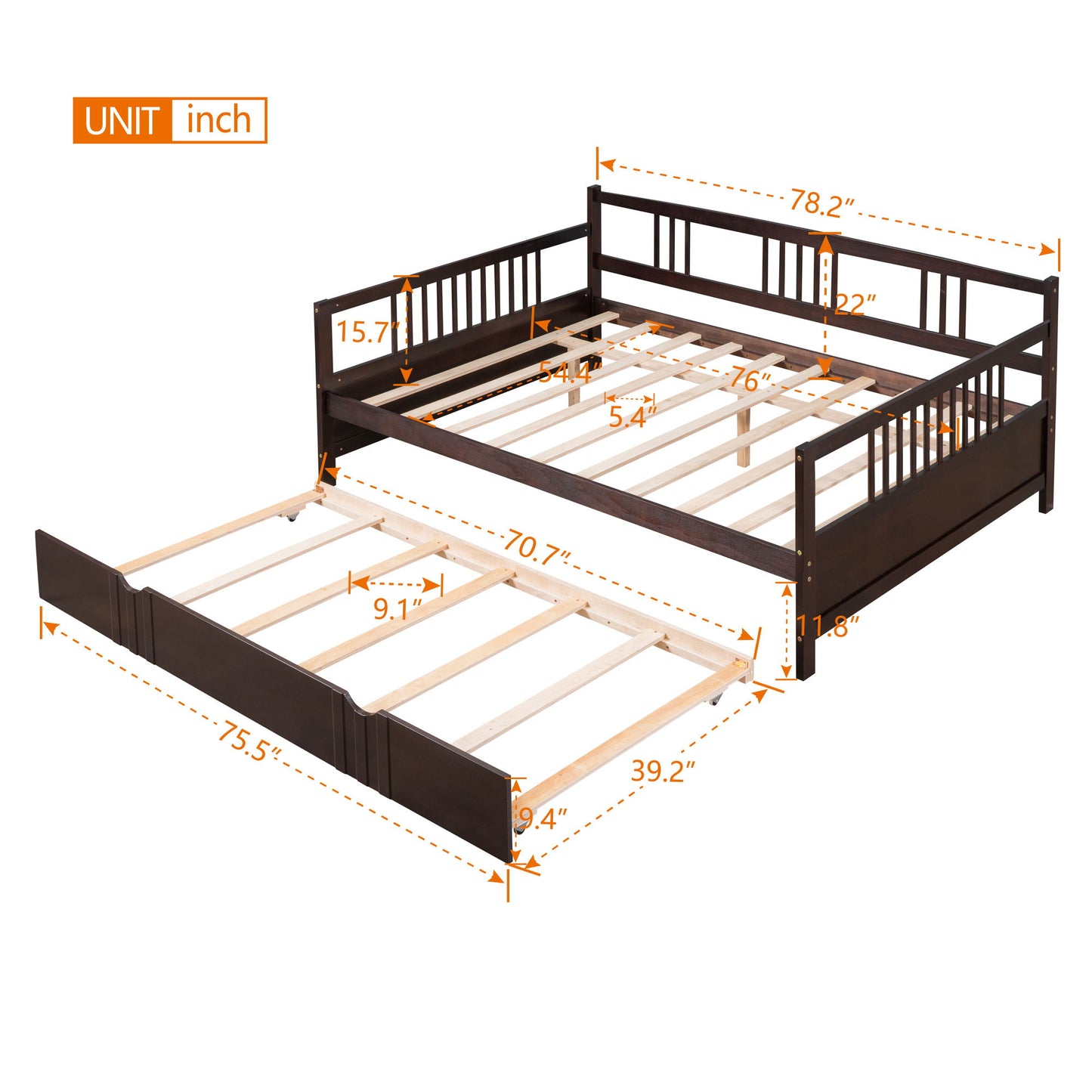 Multifunctional Modern Daybed - The Sleep Loft - Online Mattress Showroom NYC