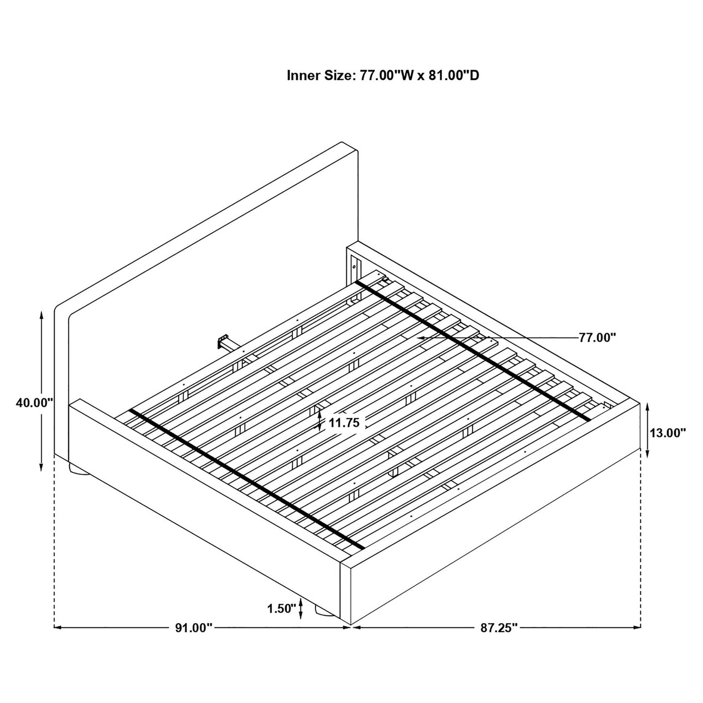 Weselyn - Platform Bed - The Sleep Loft - Online Mattress Showroom NYC