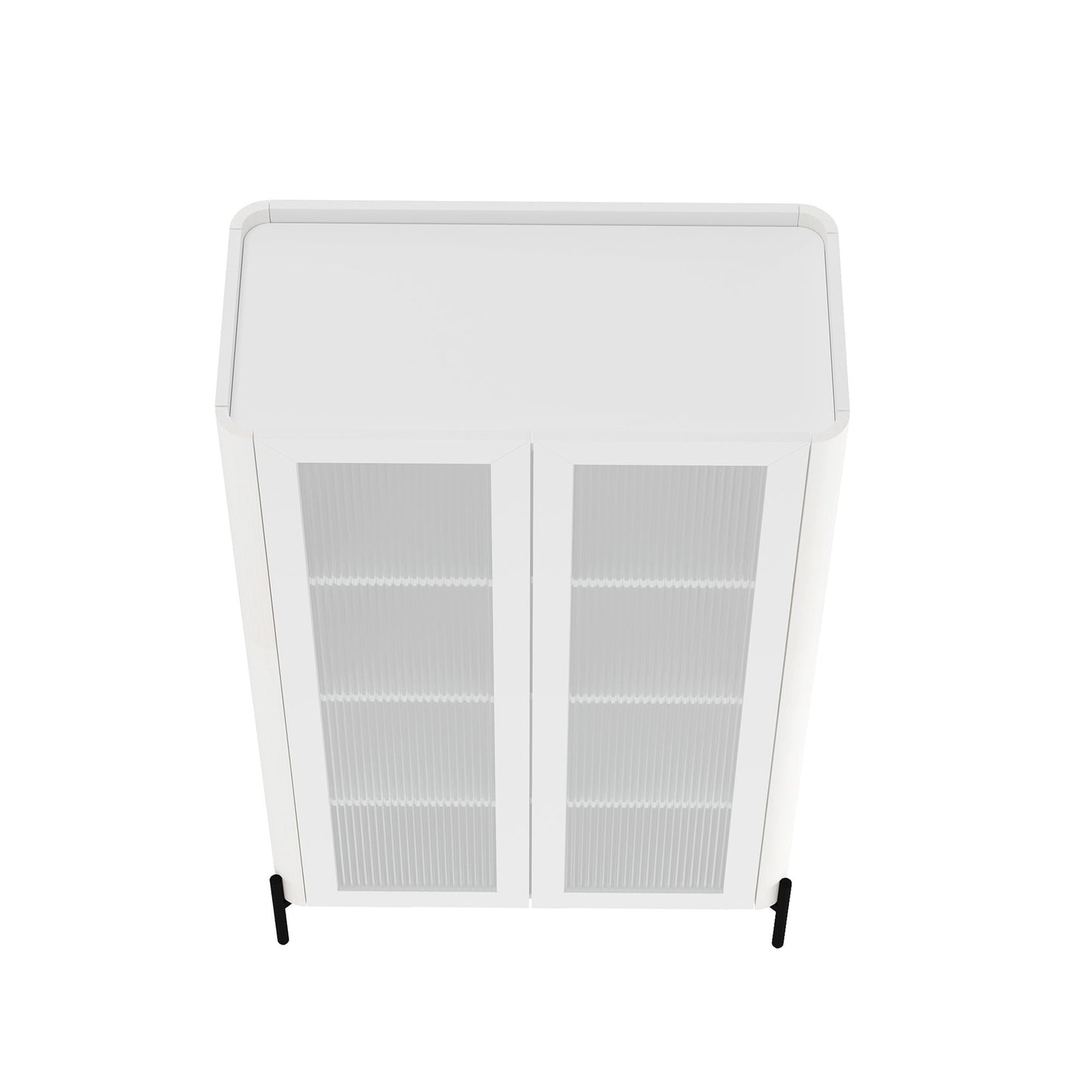 Abbey - Bookcase Cabinet With 4 Adjustable Shelves