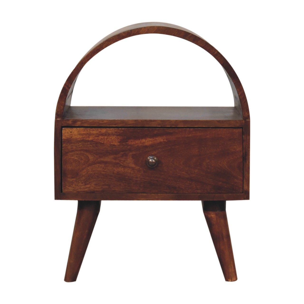 Dome Bedside Table - Brown - The Sleep Loft - Online Mattress Showroom NYC