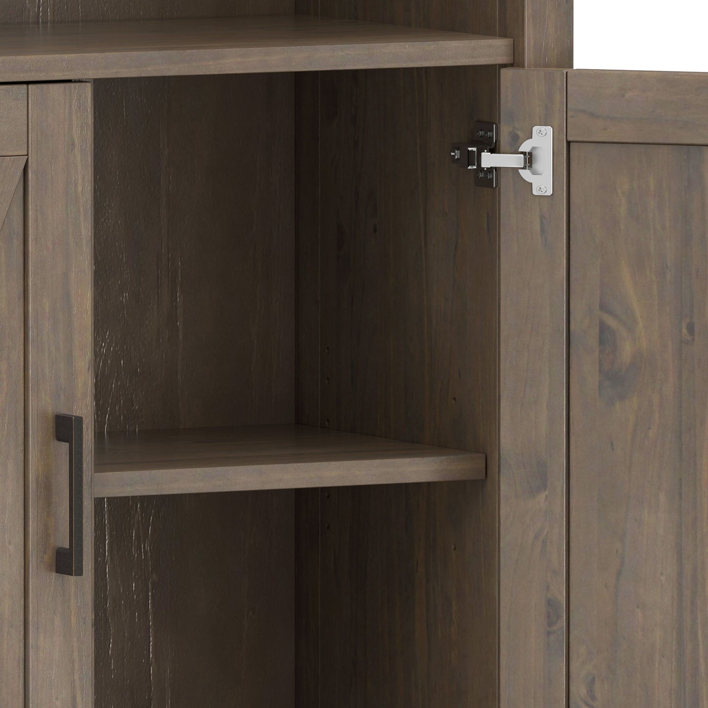 Ela - Bookcase - Smoky Brown - The Sleep Loft - Online Mattress Showroom NYC