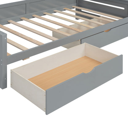 Daybed With All-In-One Cabinet And Shelf - The Sleep Loft - Online Mattress Showroom NYC