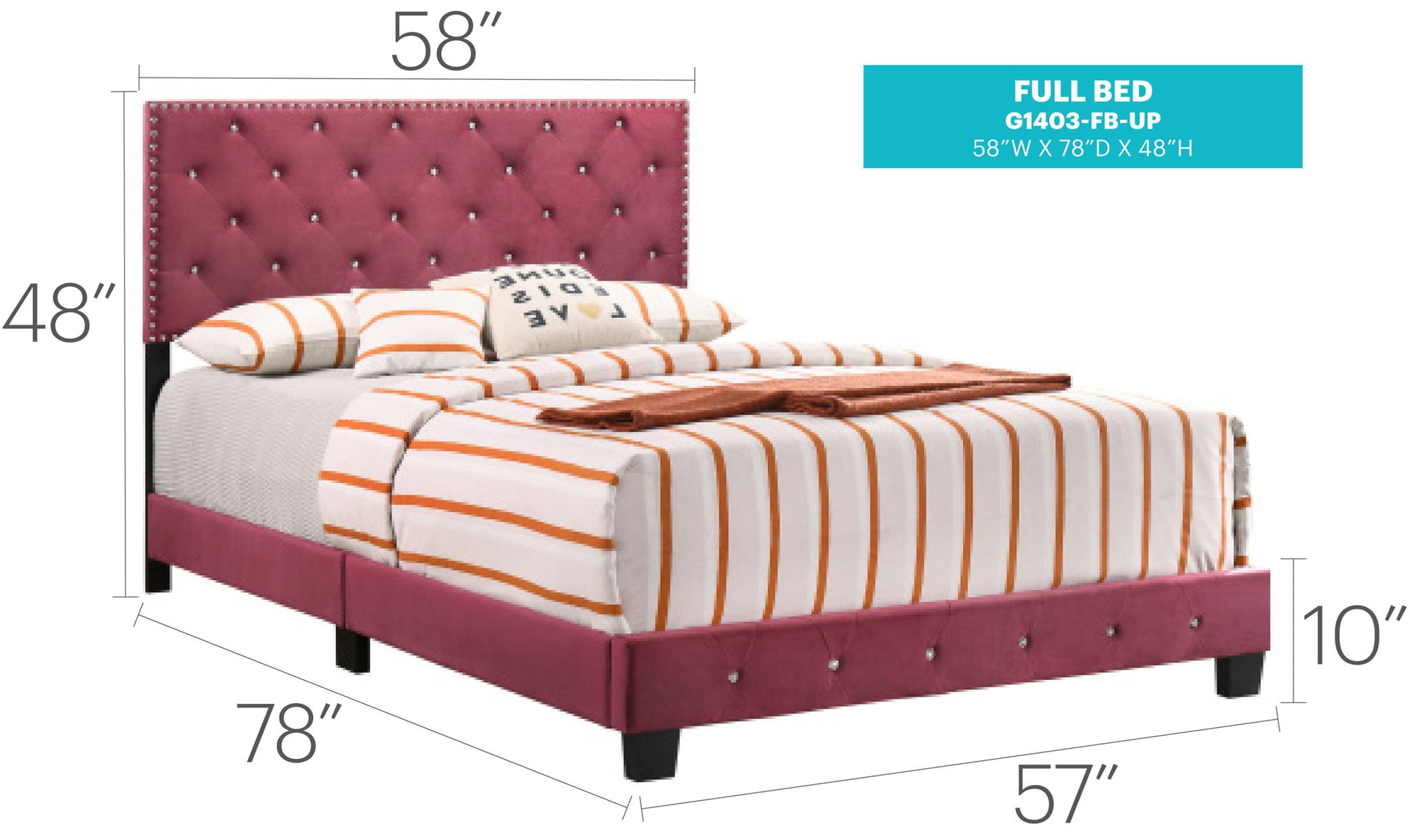 Luxurious Upholstered Bed - The Sleep Loft - Online Mattress Showroom NYC