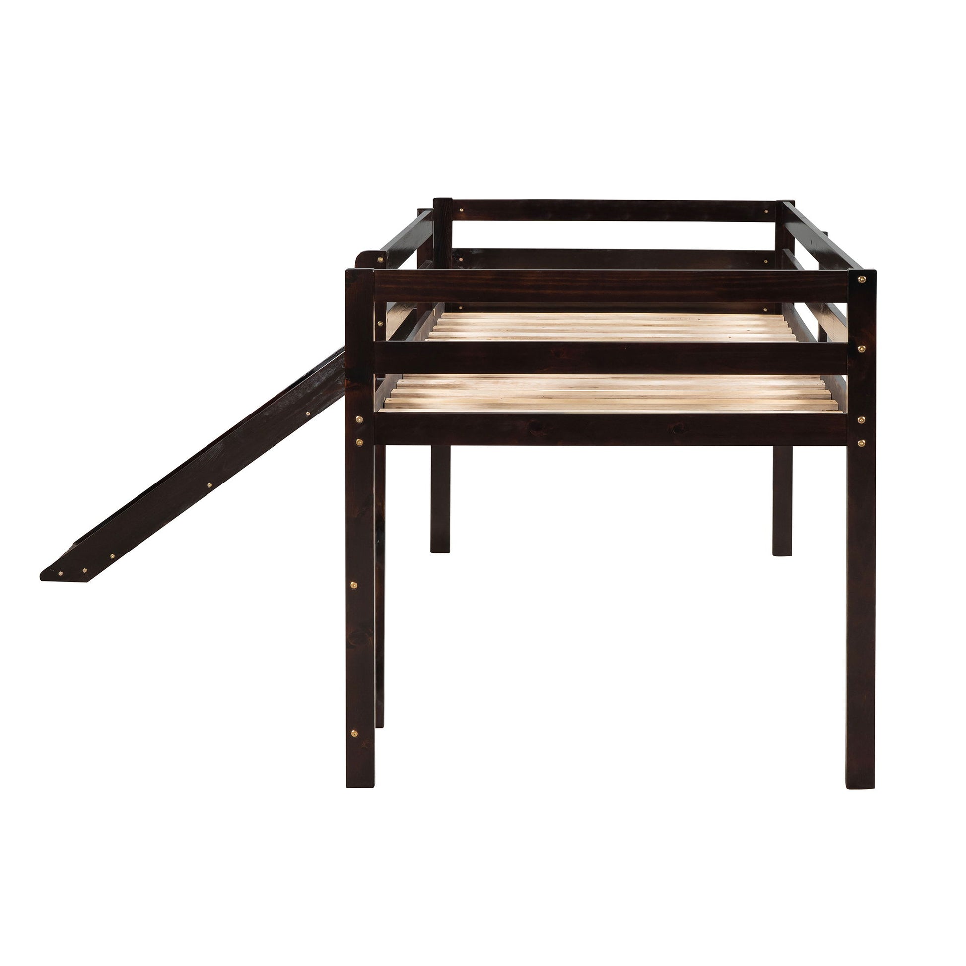 Loft Bed With Slide, Multifunctional Design - The Sleep Loft - Online Mattress Showroom NYC