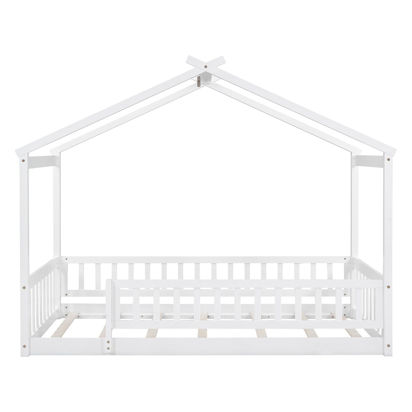 Bed House Bed Frame With Fence - The Sleep Loft - Online Mattress Showroom NYC