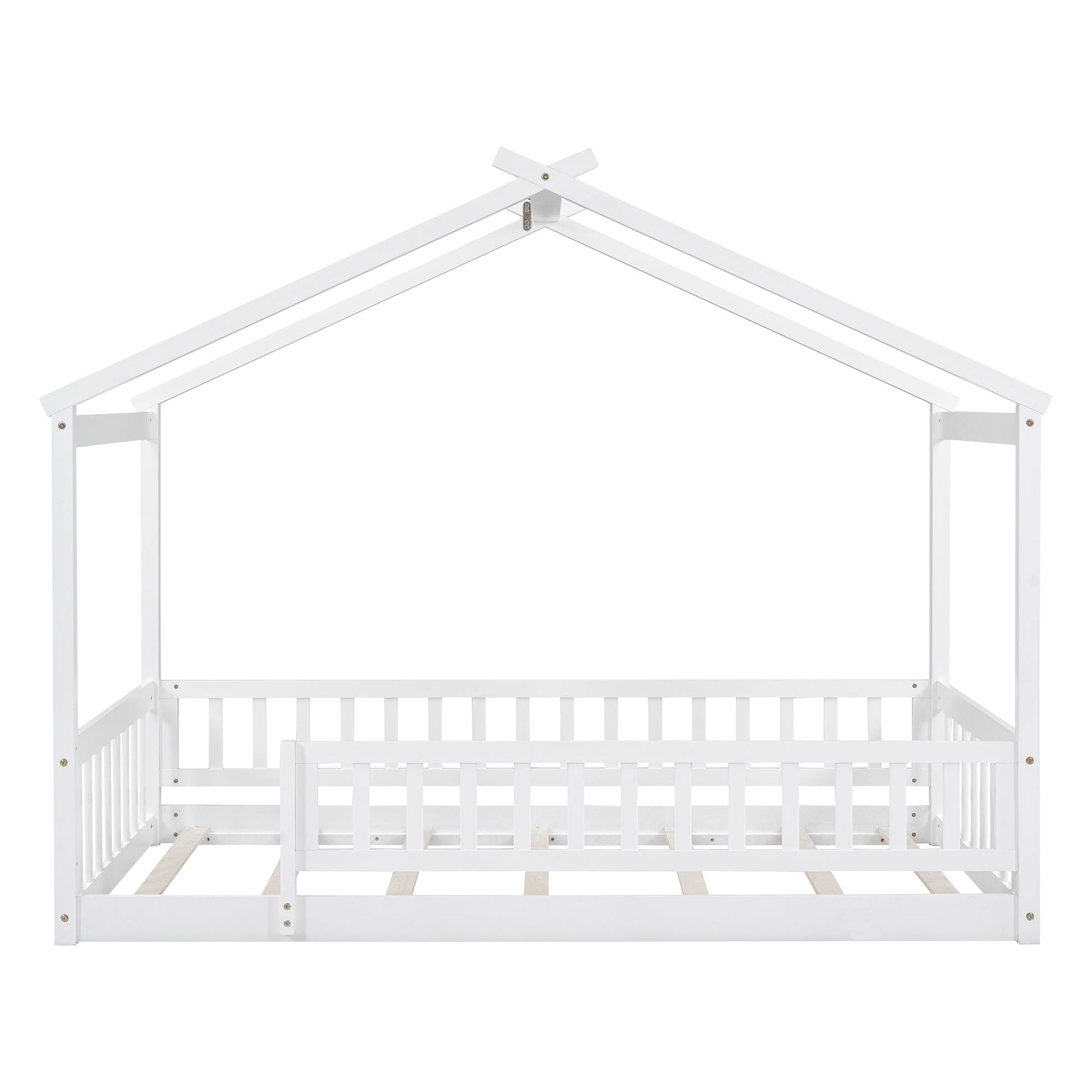 Bed House Bed Frame With Fence - The Sleep Loft - Online Mattress Showroom NYC