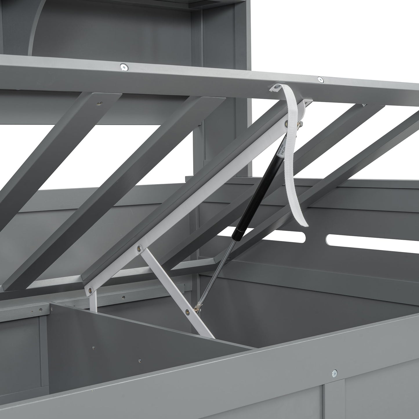 Daybed With All-In-One Cabinet And Shelf - The Sleep Loft - Online Mattress Showroom NYC