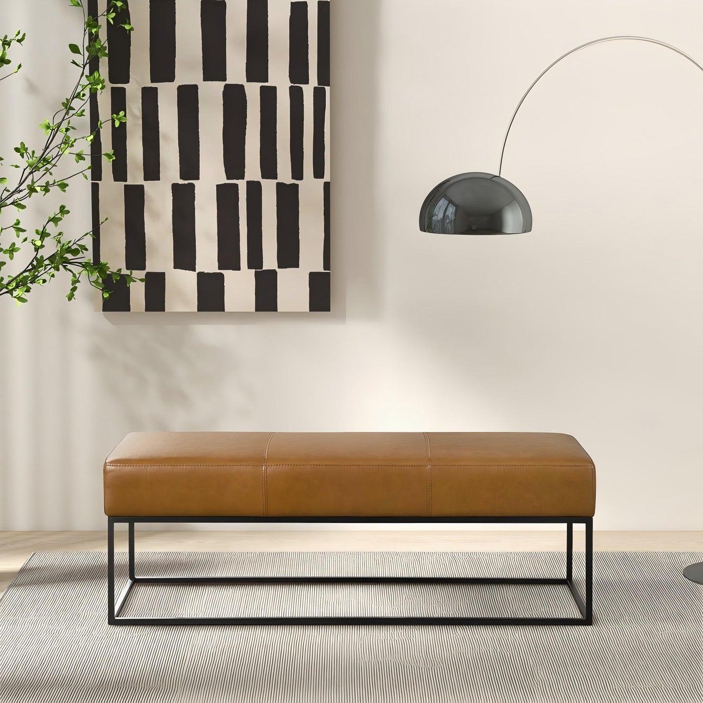 Odessa - Bench - Tan - The Sleep Loft - Online Mattress Showroom NYC