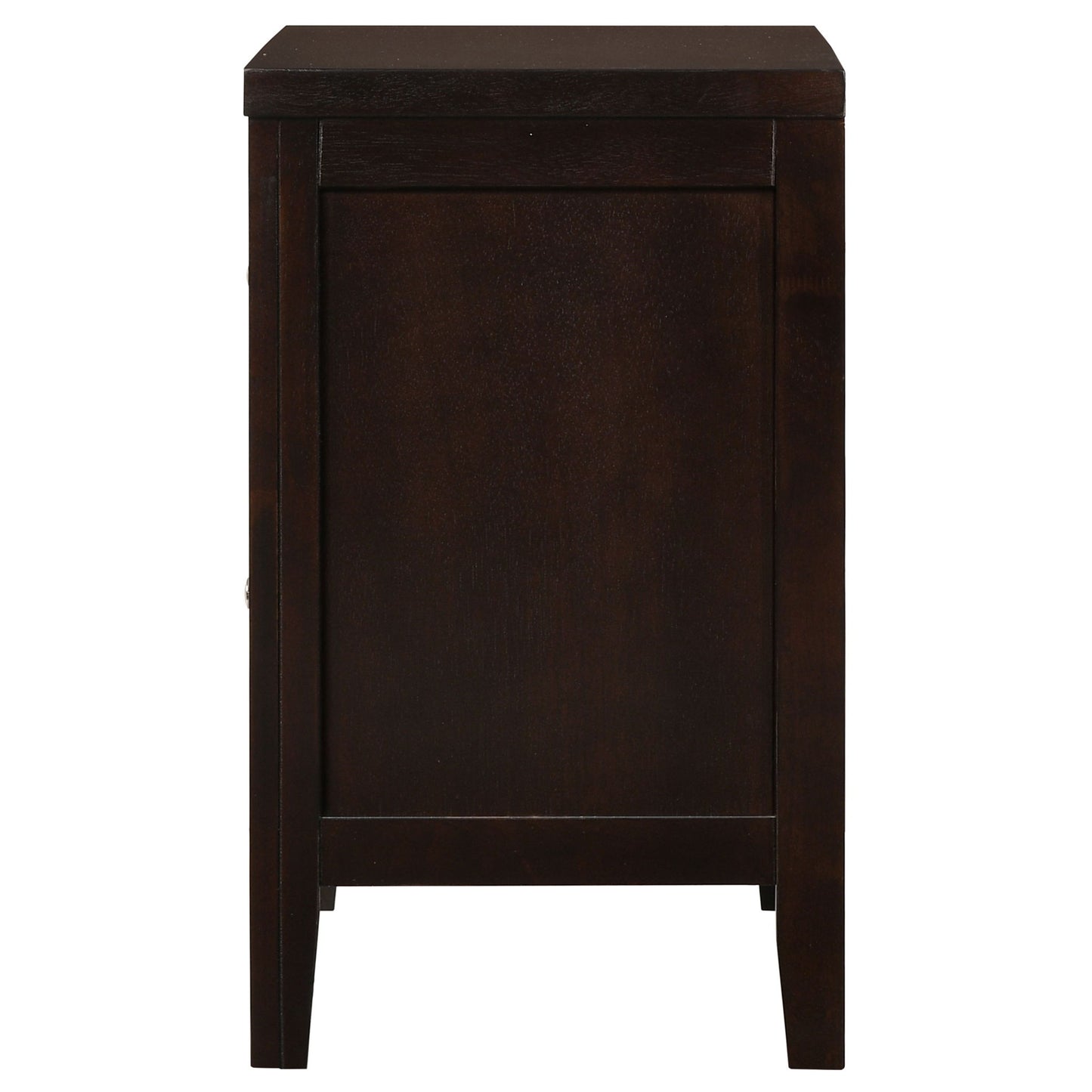 Garrett - 2 Drawer Nightstand - Cappuccino - The Sleep Loft - Online Mattress Showroom NYC
