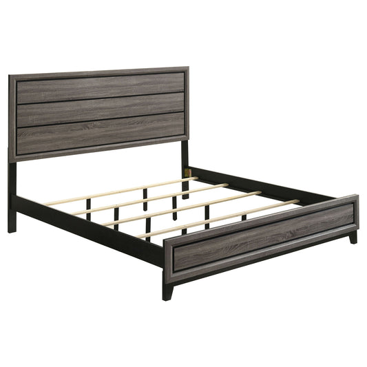 Carina - Eastern King Bed - Oak - The Sleep Loft - Online Mattress Showroom NYC