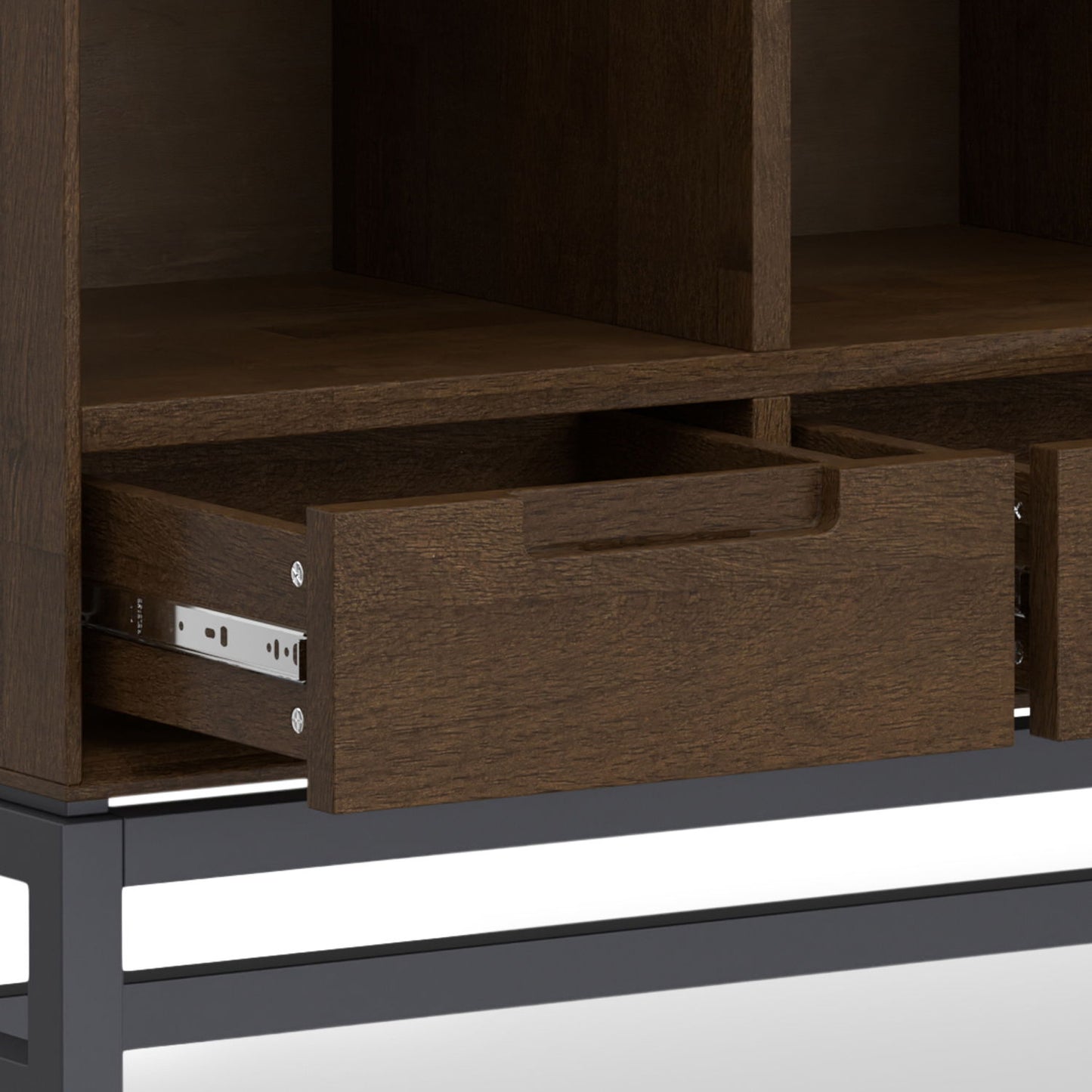 Banting - 9 Cube Bookcase With Drawers - Walnut Brown - The Sleep Loft - Online Mattress Showroom NYC