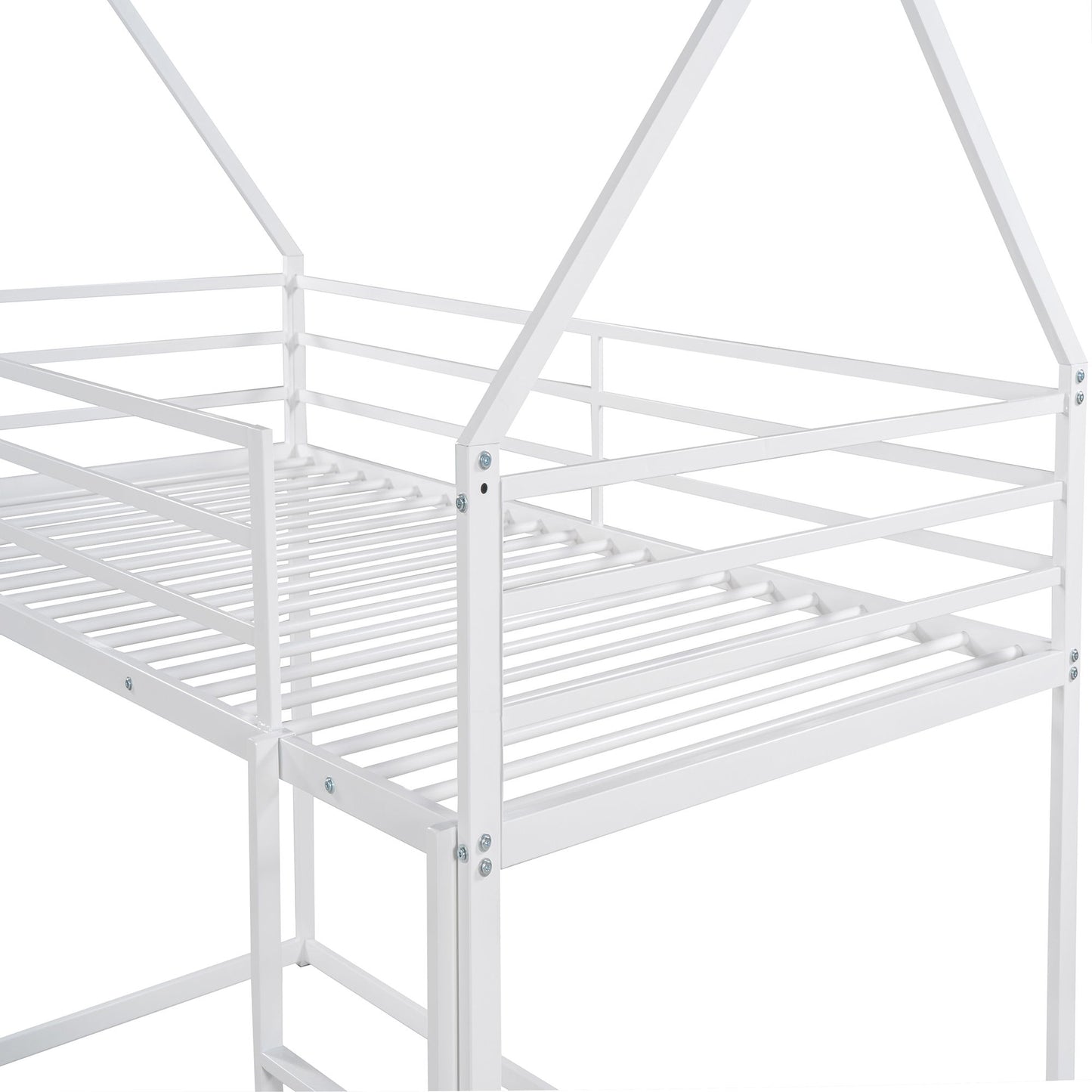 House Bunk Bed With Built In Ladder - The Sleep Loft - Online Mattress Showroom NYC
