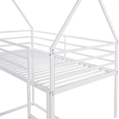 House Bunk Bed With Built In Ladder - The Sleep Loft - Online Mattress Showroom NYC