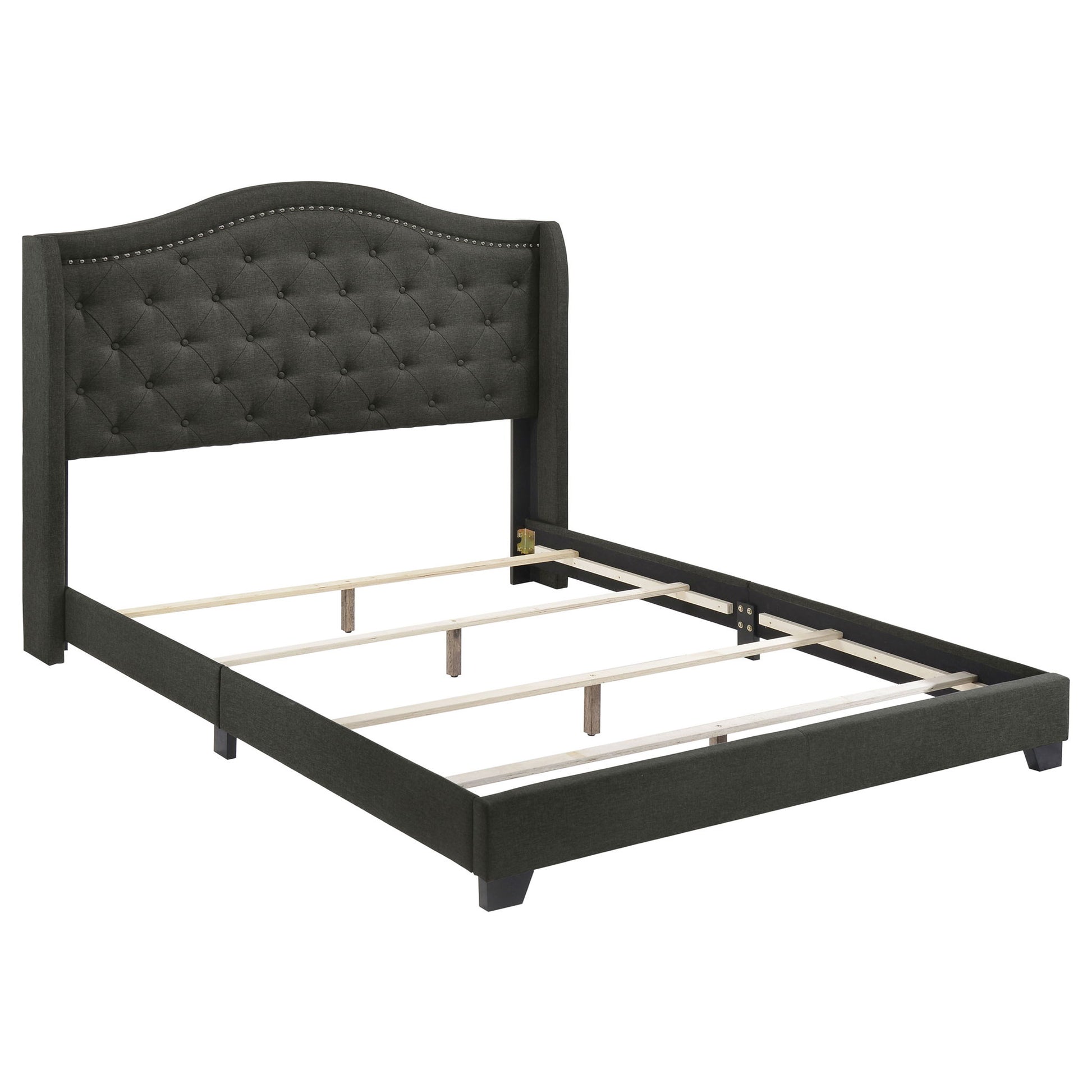 Maassluis - Bed With Button Tufted Headboard - The Sleep Loft - Online Mattress Showroom NYC