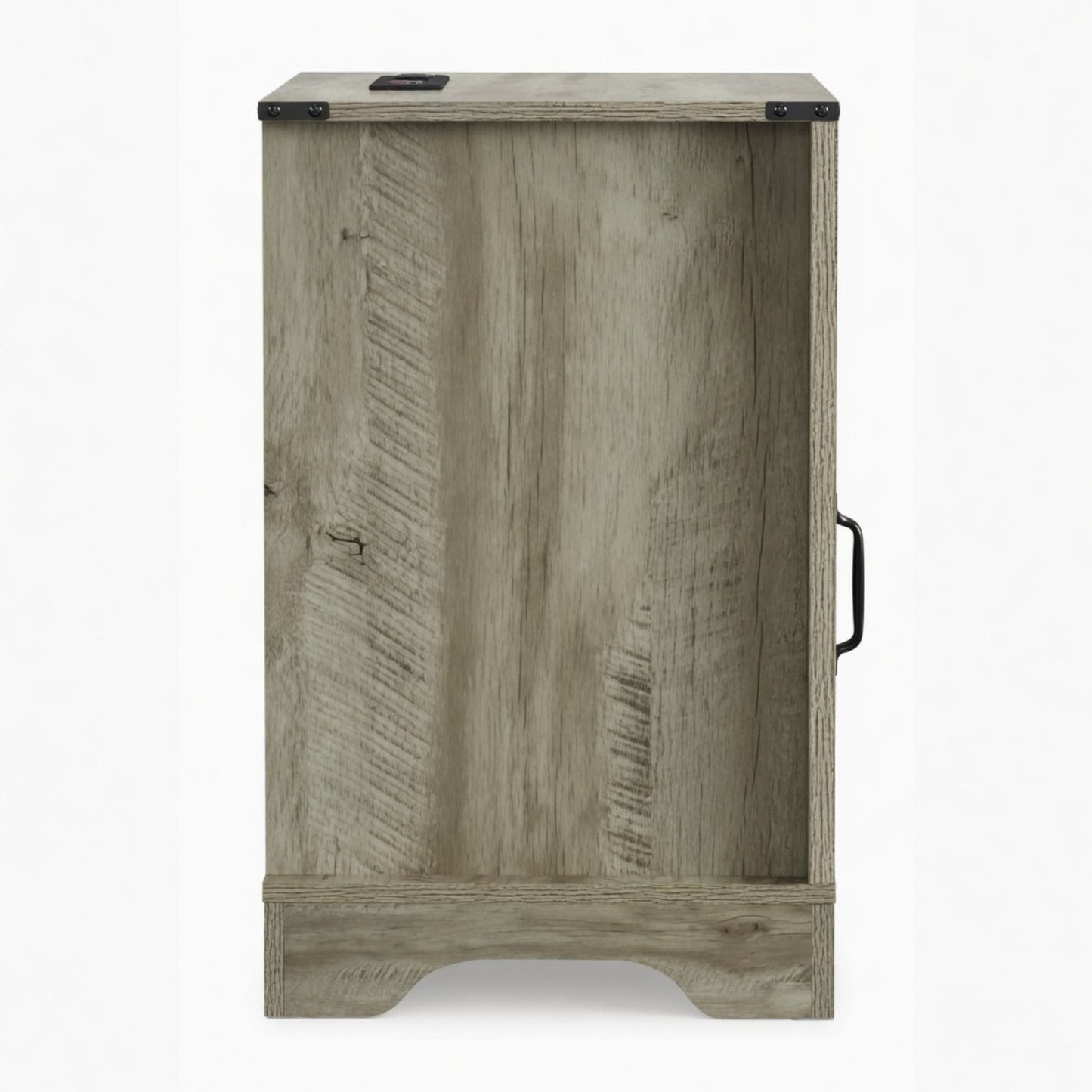 Farmhouse Nightstand, Charging Station & Storage