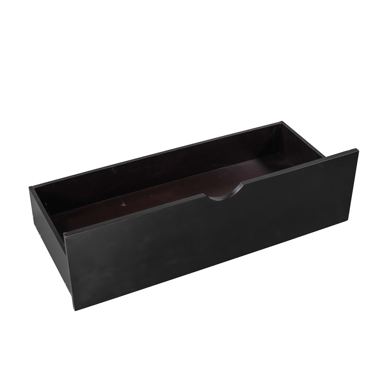L Shaped Platform Bed With Trundle And Drawers Linked With Built In Desk - The Sleep Loft - Online Mattress Showroom NYC